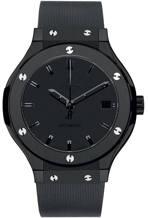 hublot black ceramic bracelet|Hublot rubber strap price.